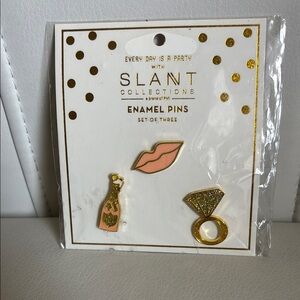 NIB Set of 3 Enamel Pins